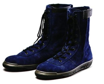 青木安全靴 高所作業用安全靴 WAZA-BLUE-ONE-24.5cm (1足) 品番：WAZA